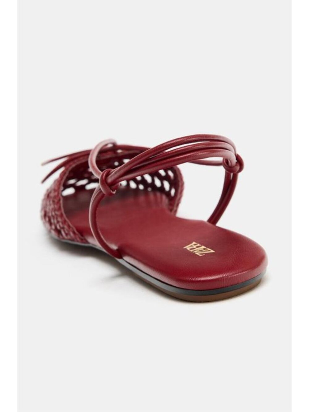 ZARA WOVEN SLINGBACK FISHERMAN SANDALS - Picture 7 of 7